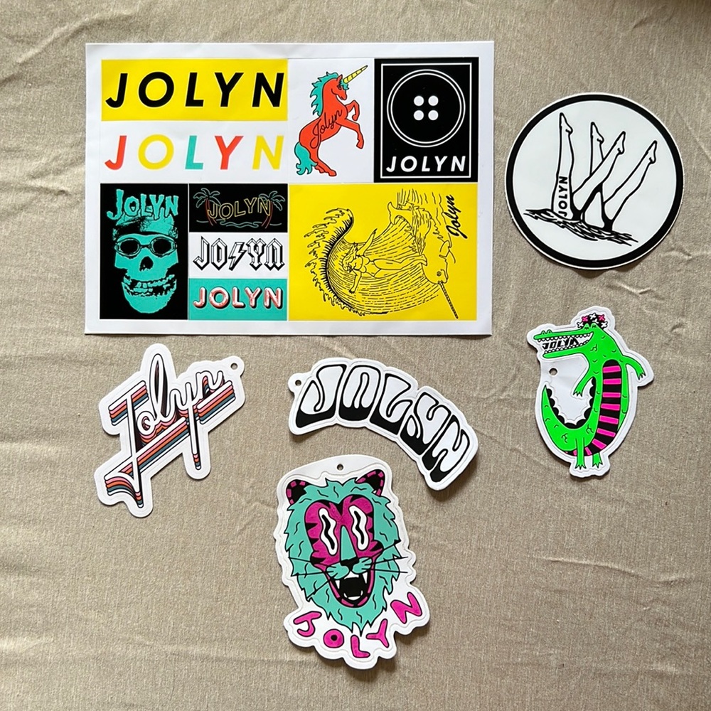 Jolyn sticker set (14pc)